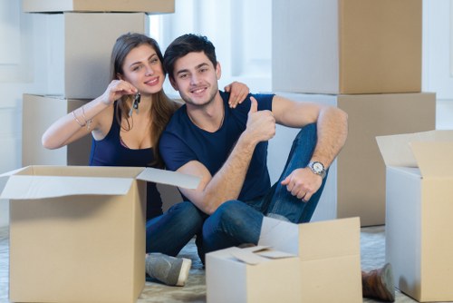 Removal van service ready for a local move in Crystal Palace