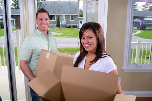 Local removals team planning a move in Crystal Palace residential streets