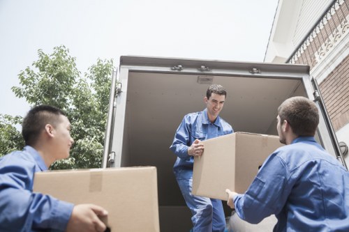 Local man and van moving furniture in Crystal Palace