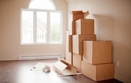 Van service helping with a flat move in Crystal Palace